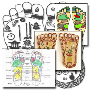 different-reflexology-charts