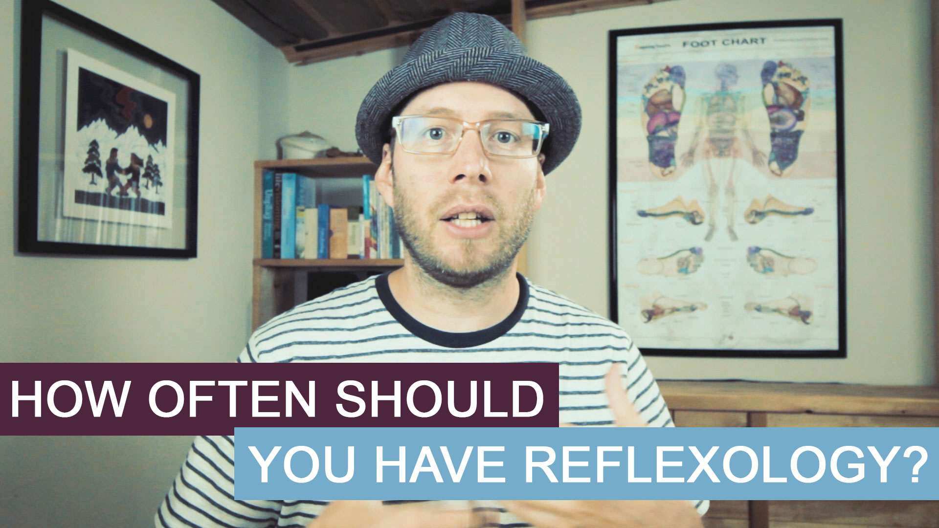 How often should someone receive reflexology